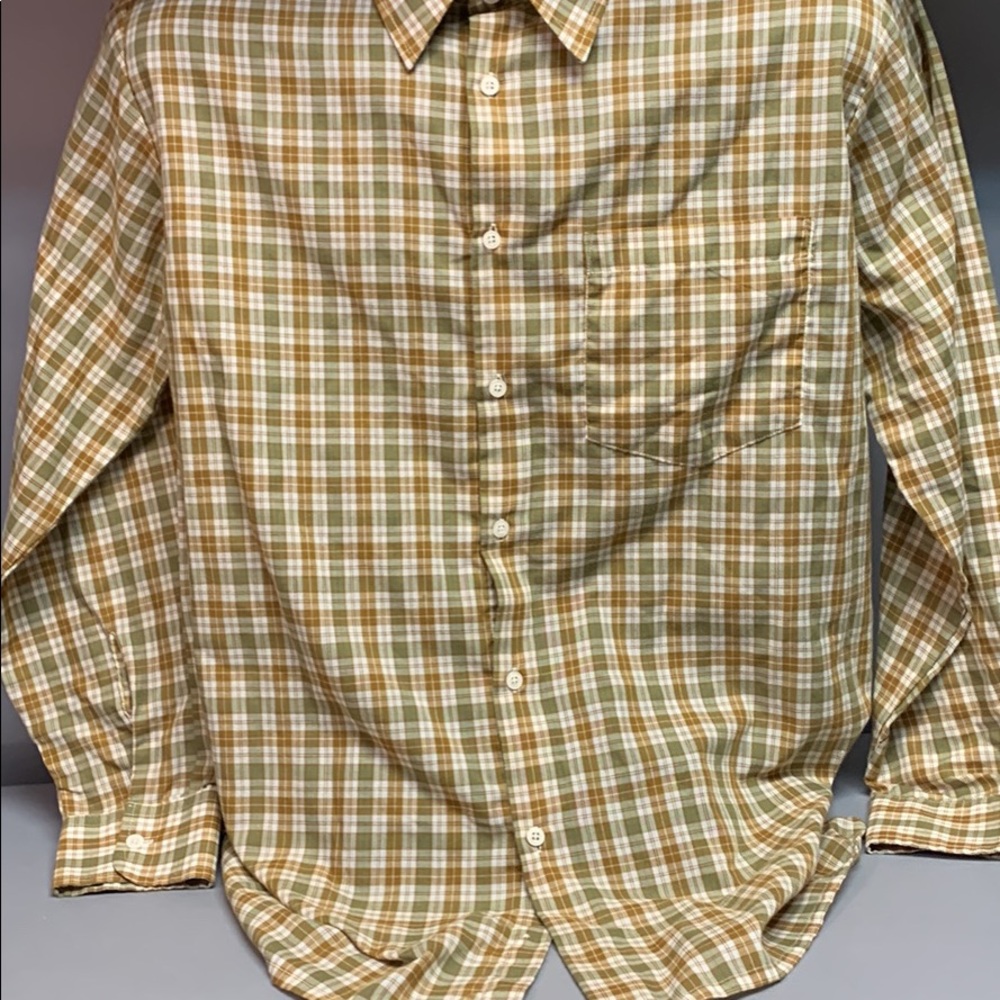 HABAND Medium Checkered Long Sleeve Shirt